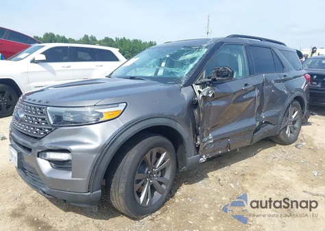 2021 Ford Explorer Xlt from USA, damaged, VIN 1FMSK7DH8MGA77378